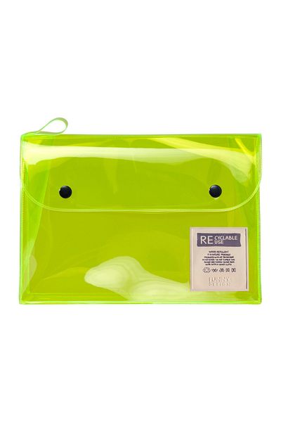 Funny Design Κλασική τσάντα μακιγιάζ 2025 New Season Neon Yellow