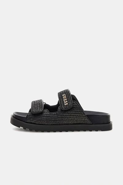 Guess Fadelıze Damen Schwarze Hausschuhe Fljfdefap19-schwarz