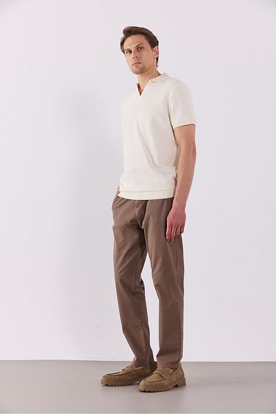 VENA Παντελόνι Robert Sulfur Gabardine Chino - TABA
