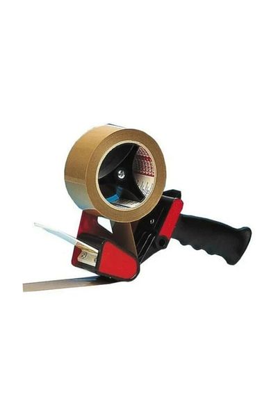 Tesa Classic Manual Dispenser For Adhesive Tape, 50 Mm/120 Meters, Red/Black