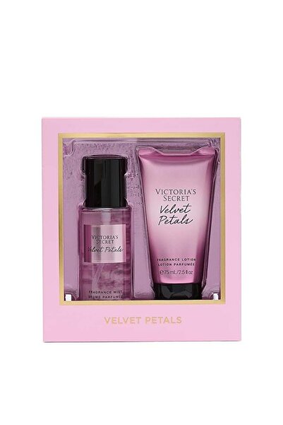 Victoria's Secret Velvet Petals Seyahat Boy Hediye Seti