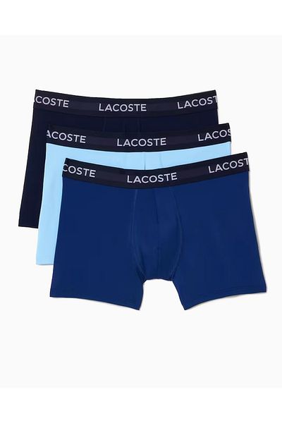 Lacoste Μπόξερ 3 τεμαχίων ανδρών 5h9623-00-vuc