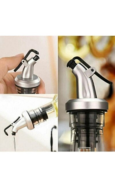 Genel Markalar 1 Adet Kapaklı Damlatmaz Yağ Tıpası Yağdanlık Şişe Ucu Yağlık ...