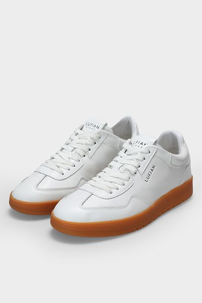 Lufian 111230255   Oscar Sneaker Men's Leather Shoes White