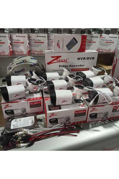 ZTECH 8 li Güvenlik Kamera Sistemi Hazır Seti ZTECH