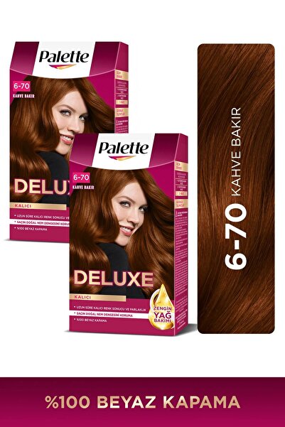 Palette Deluxe 6-70 Kahve Bakır x 2 Adet