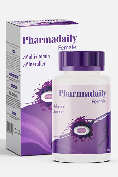 Pharmadaily 30 قرصًا للنساء (دعم متعدد الفيتامينات والمعادن للنساء)