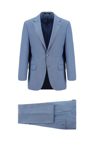 Abdullah Kiğılı Classic Patterned Wool Suit