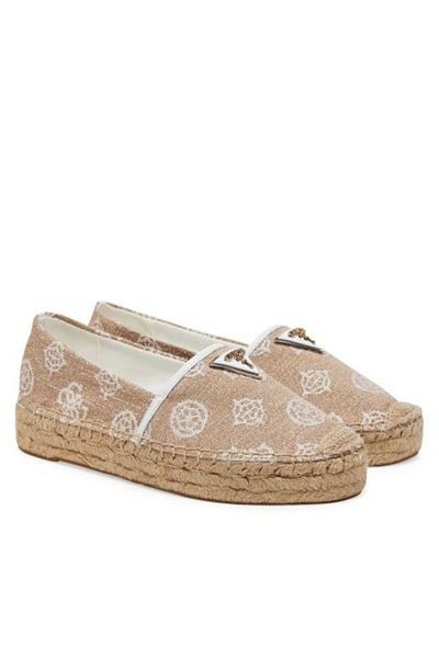 Guess Jolandon Women's Cream Ballerina Fljdnnfal14-Natwh