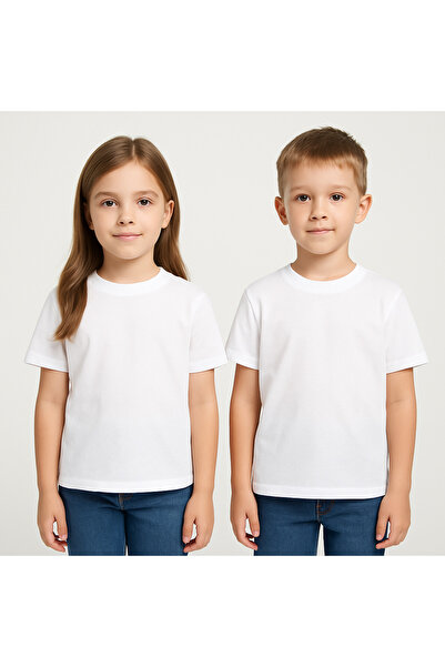 Kyex Παιδικό μπλουζάκι Unisex Basic Cotton Oversize