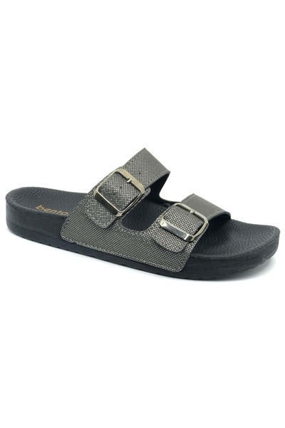 KOCAMANLAR Bento 43001 D.R Recommended Orthopedic Women's Slippers Platinum