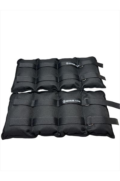 S ZEYREK 2,5 kg × 2 buc. Total 5 kg. Set de greutăți pentru întărirea mușchilor mâinii, piciorului, încheieturii mâinii.