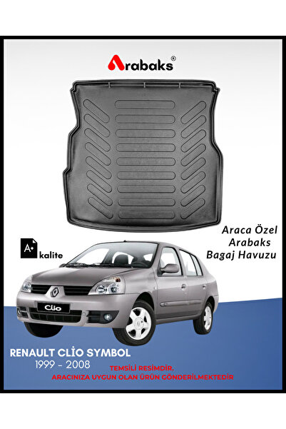Arabaks Renault Clio Symbol 1999-2008 Bagaj Havuzu (A+ Kalite)