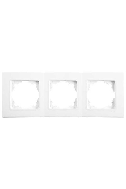 VİKO CADRU TRIPLU ALB LİNNERA