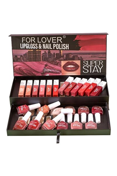 FOR LOVER طقم ارواج مع مناكير فورولفر