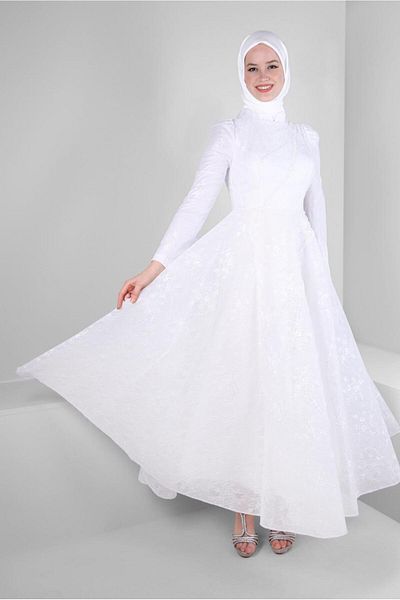 Alvina PUL PAYET EMBROIDERED EVENING DRESS 50360