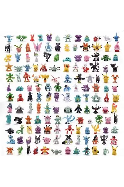 Choice Ball - 24pcs Pokemon 7cm Pokeball With Figures Action Anime Figures Cute Model Toy Collection Anime