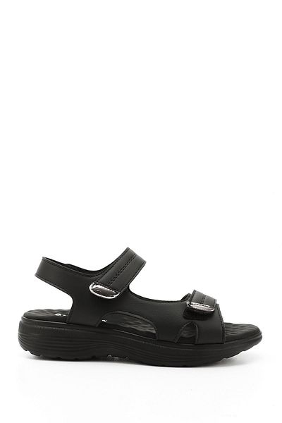 GÖNDERİ(R) Sandale confortabile cu velcro negre pentru femei/fete
