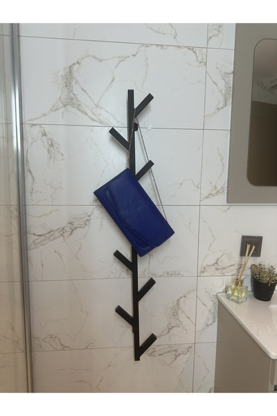 lyla concept Fidan Metal Antre Çanta ,banyo Bornoz Ve Havlu Askılığı(9 ASKILI...