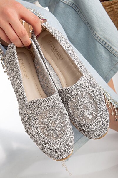 Slipcat Дамски плетени обувки за балеринки Обувки за майка Ежедневни обувки Д...