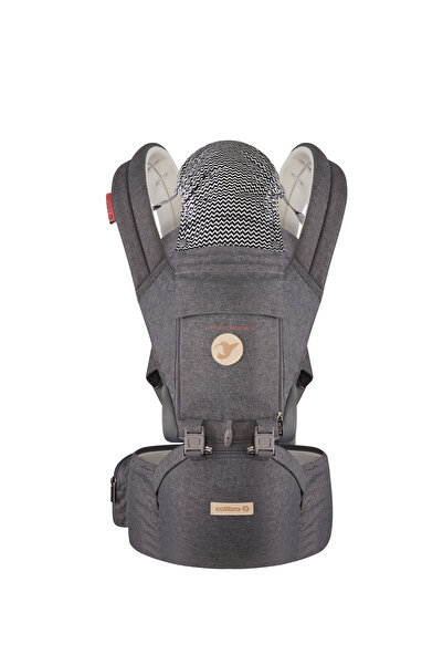 Colibro Colibro Honey 6-in-1 ergonomic baby carrier with removable seat, Dark gray