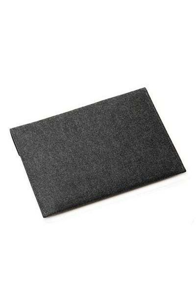 HALAMODO 13-Inch Laptop Bag For Macbook Dark Grey