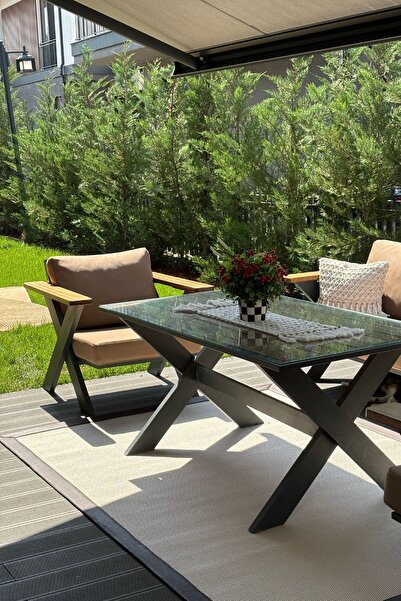 Cool Halı Riga M720 Hav Toz Vermez Kolay Temizlenen Hasır Doku Ince Düğüm Ith...