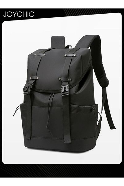 HALAMODO Laptop Backpack Business Durable Computer Backpack College School Bag Travel Office Fits 15.6 Inch