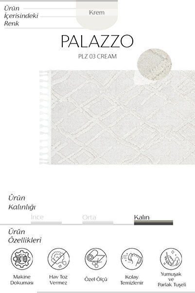 Cool Halı Palazzo Cream Runner Long Entrance Hall Corridor Carpet Curl Woven Embossed Scandinavian Bedroom Carpet