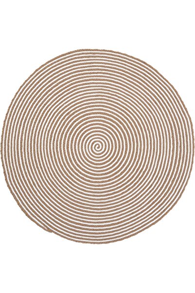 Cool Halı Luke 853 Yuvarlak Halı Dekoratif Mutfak Halısı Antre Hol Halısı Has...