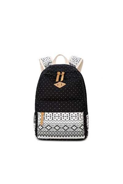 HALAMODO 3 Pack Ethnic Style Backpack Set Multicolour