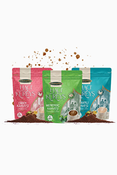 gourmet çelebi Ottoman, Dibek and Menengiç Coffee - 3-Piece Advantage Package...