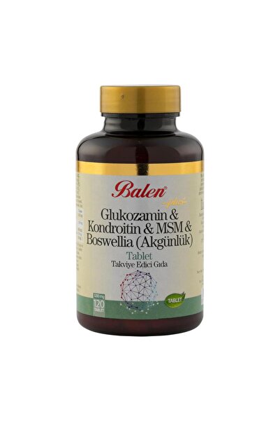 Balen غلوكوزامين كوندرويتين Msm Boswellia 1200 mg*120 قرص