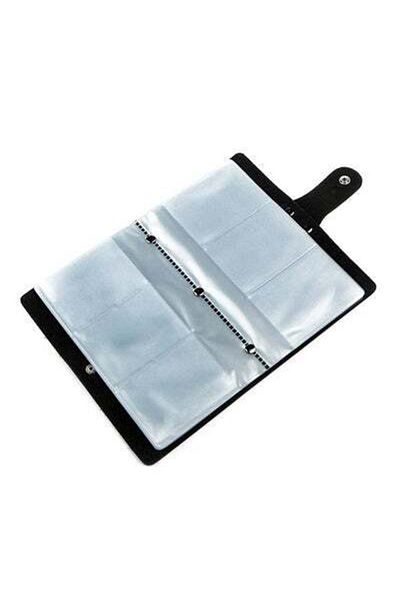 HALAMODO Leather Card And ID Case Black