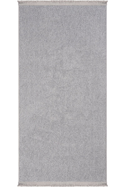 Cool Halı Olinda 1102 Gri Mutfak Halısı Yumuşak Bukle Dokuma Tezgah Önü Leke Tutmayan Iskandinav Yolluk Halı