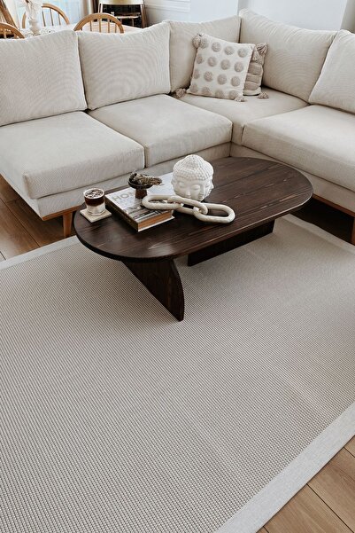 Cool Halı Riga Art 01 Hasır Dokulu Balkon Halısı Ithal Sisal Halı Yolluk Bord...