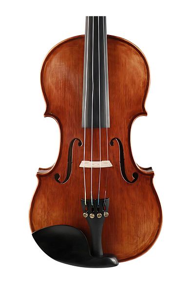 LEONARDO LV5044 Violin set Master Size 4/4, case, bow, caseback