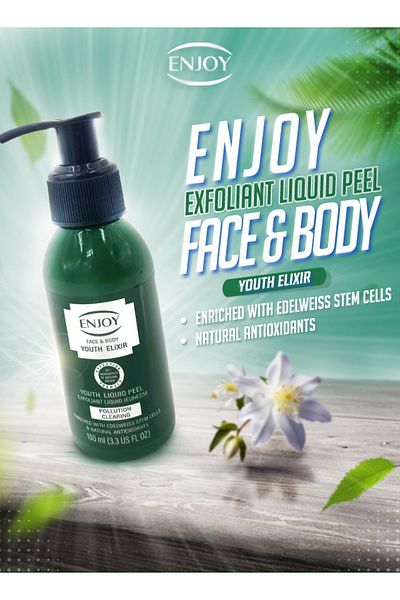 Enjoy Liquid Peeling Drops of Youth 100ml – Anti-Aging Glow, Hydrating & Firming for Face & Body