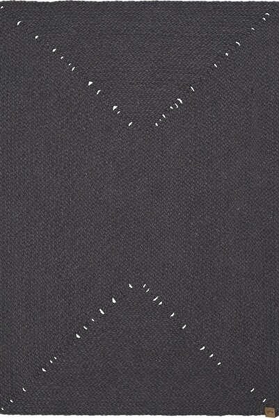 Cool Halı Glenn 601 Antrasit Banyo Halısı Antre Hol Halısı Hasır Dokulu Banyo...