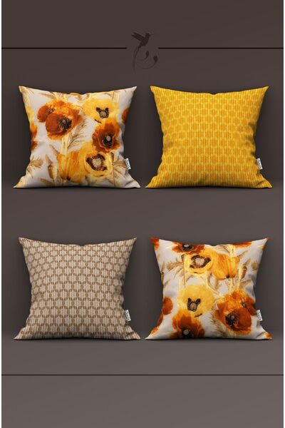 CANİLA Digital Printed Throw Pillow Cover, Soft Babyface. Double-Sided Throw ...