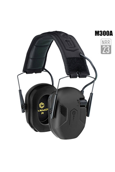 Opsmen Earmor EARMOR M300A Elektronik Atış Kulaklığı Kulak Koruması Siyah M30...