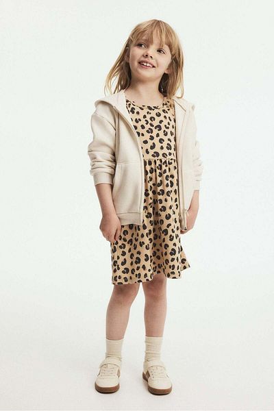 H&M Patterned Cotton Dress