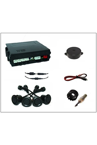 Unique Unıque ® Upc 242 Bz Siyah Gözlü Metal Tampon Sesli Park Sensörü