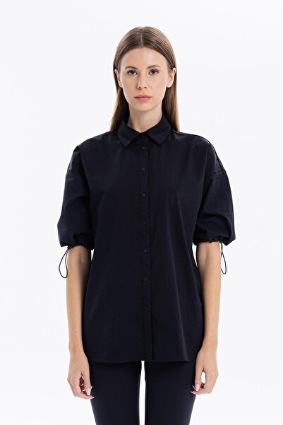 GMG FIRENZE Жіноча сорочка з довгими рукавами та стоперами на кінцях рукавів