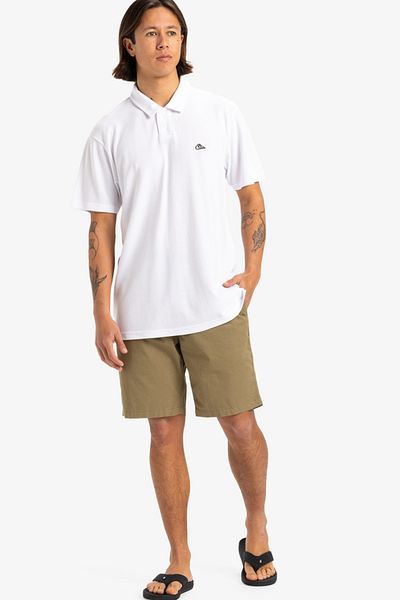 Quiksilver Polo top pro muže. Vlastnosti zahrnují:, Látka: Bavlněná tkanina [200 G/M2], Střih: Regular Fit,