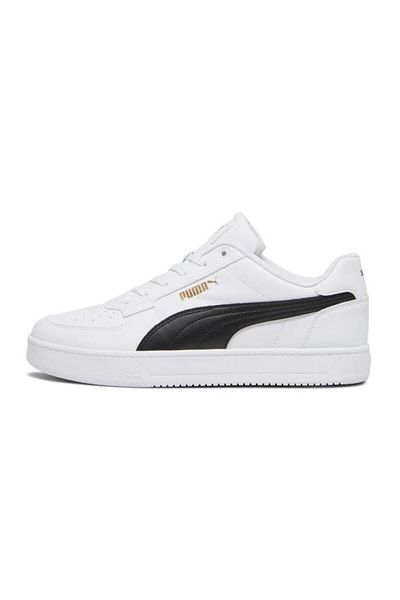 Puma 39229003   ΑΘΛΗΤΙΚΑ ΠΑΠΟΥΤΣΙΑ UNISEX CAVEN 2.0 ΛΕΥΚΟ ΜΑΥΡΟ ΧΡΥΣΟ