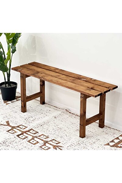 Genel Markalar KOYU MEŞE MASİF AHŞAP BANK