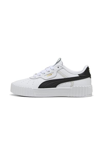 Puma 400724   Carina 3.0 Luxury Sneaker Unisex Sports Shoes White-Black