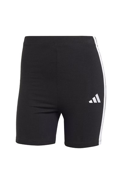 adidas Essentials 3-pruhové cyklistické šortky s vysokým pasem