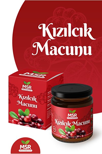MSR BİTKİSEL DOĞAL ÜRÜNLER Msr Bitkisel Kızılcık Macunu 240 Gr